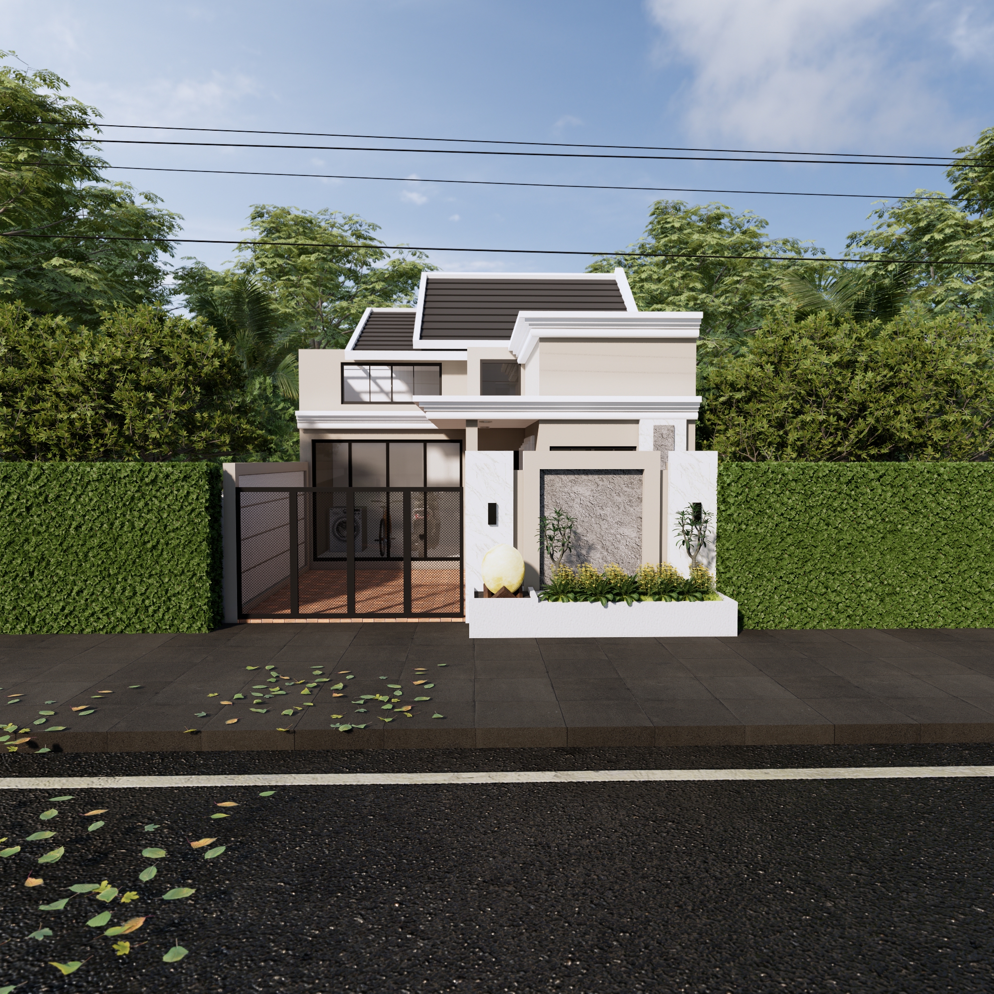 Villa Minimalis Tropis